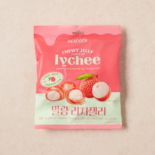 PEACOCK 피코크 G 피코크 말랑 리치젤리 36g6입 산본점