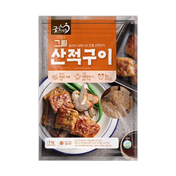 굿프랜즈 그릴산적구이 1kg 1봉