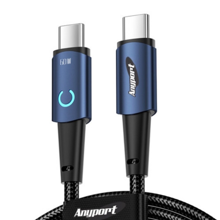 엘디네트웍스 애니포트 문라이트 C to C 60W 고송충전케이블 AP-CTCM60W