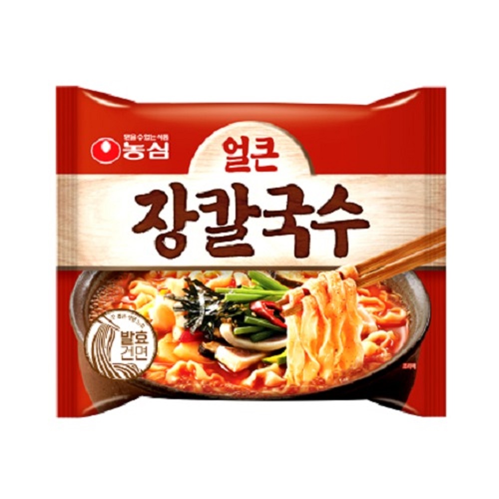 얼큰장칼국수 32입 103g x 32개 1박스