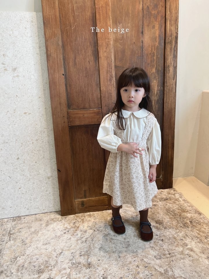22가을 더베이지 레이스멜빵스커트