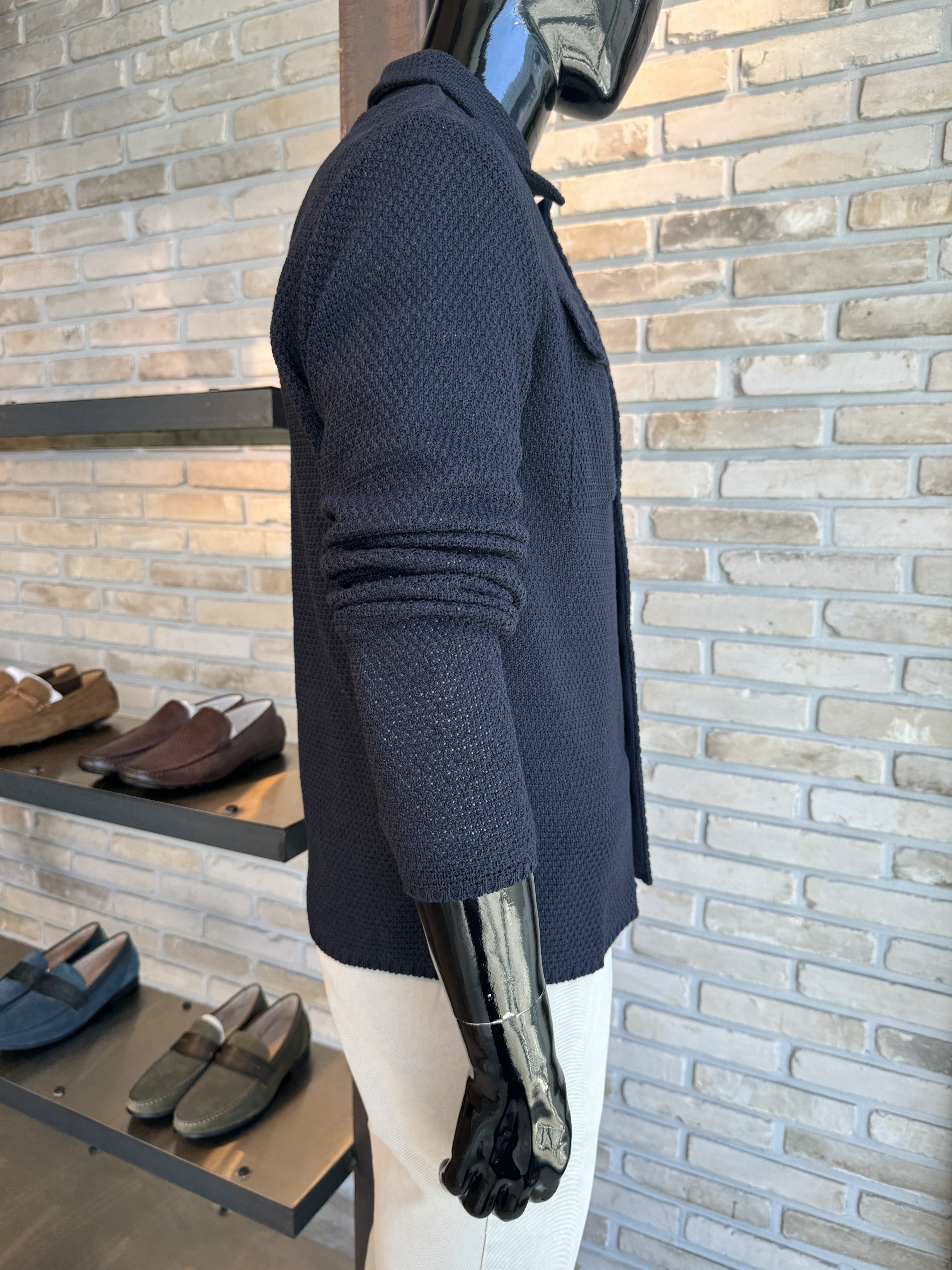 빠니깔레 빠니깔레 Made In Italy 포켓 니트 가디건 F-GNJK01
