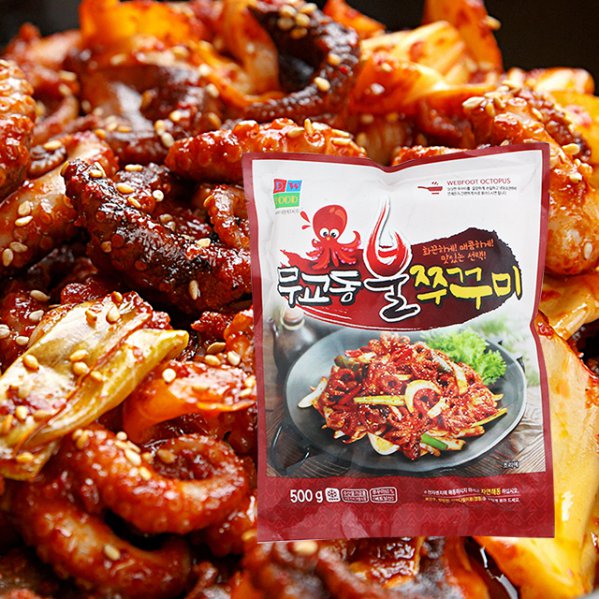 무교동 불쭈꾸미 500g X 2개 화끈 매끈 불쭈꾸미 업소 지정가