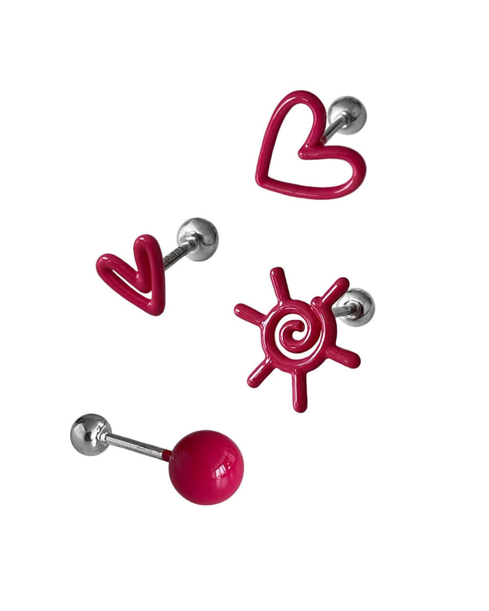 잇더즌매터 Fruit doodle piercing Cherry