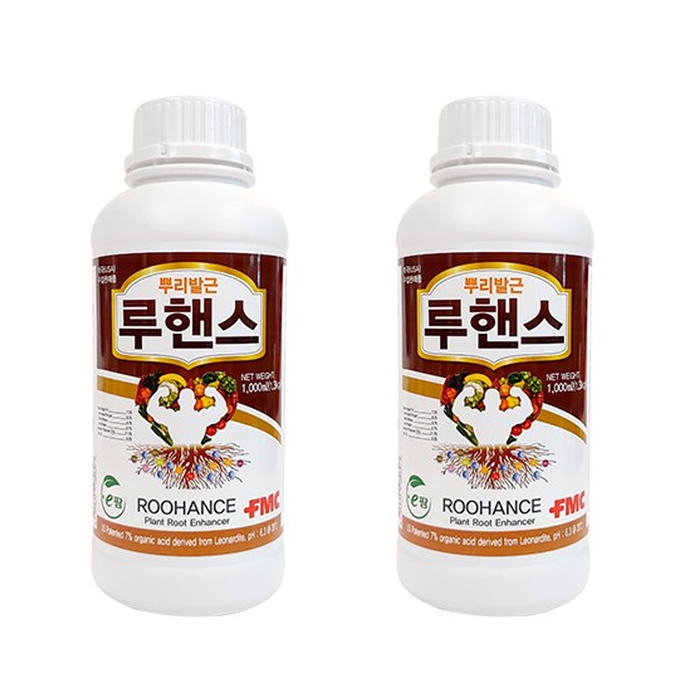 유기질 미량요소 액체비료 루핸스 1L