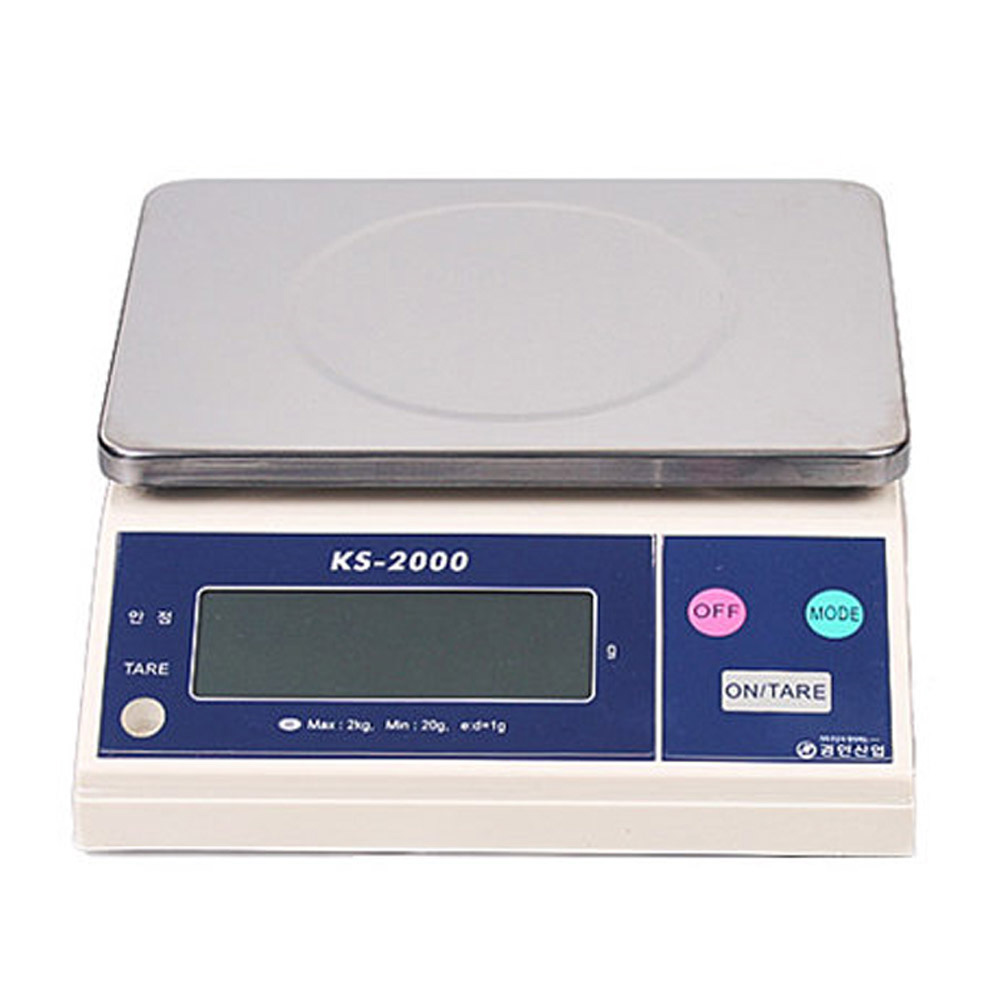 경인산업 경인 전자저울 30kg KS30kg 주방용 디지털 저울 요리 쿠킹 계량 양면 업소용
