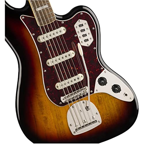 펜더 Squier by Fender 6현 베이스 클래식 바이브 베이스 VI 2년 3색 선버스트 오른손잡이용 픽