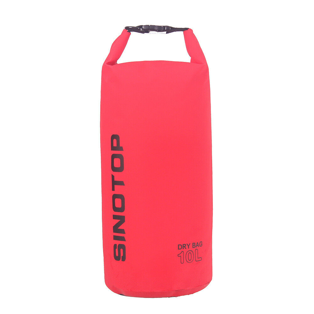 카누 플로팅 보트 카약 캠핑 백팩용 PVC 방수 드라이백팩 10L