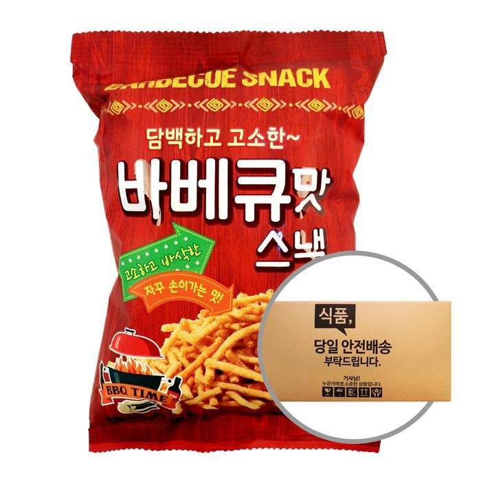 싱싱푸드 바베큐맛스낵 100g 20입 박스