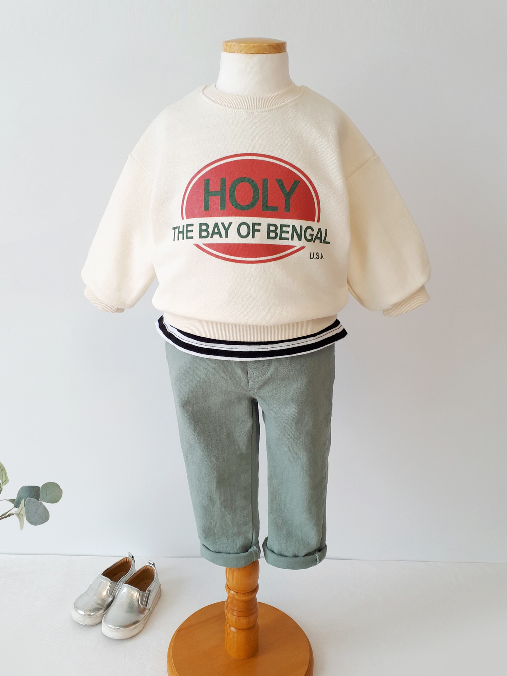 5호 HOLY맨투맨 17호 2col 봄가을 베이비코코 아동복 키즈