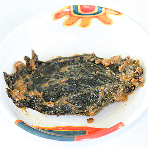 진솔미그린 된장깻잎 입맛돋구는 강경제일젓갈 500g 1개