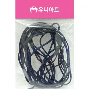 유니아트 만들기 재료 가죽공예끈 남색