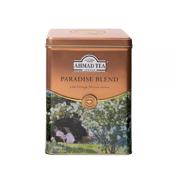 미국직배 Ahmad Tea Paradise Blend 프리미엄 루즈 리프 블로썸 홍차 500g 천연 카페인 무설