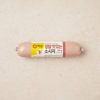 CJ제일제당 CJ제일제당 계란을 입혀 부쳐 먹으면 정말 맛있는 소시지 160g