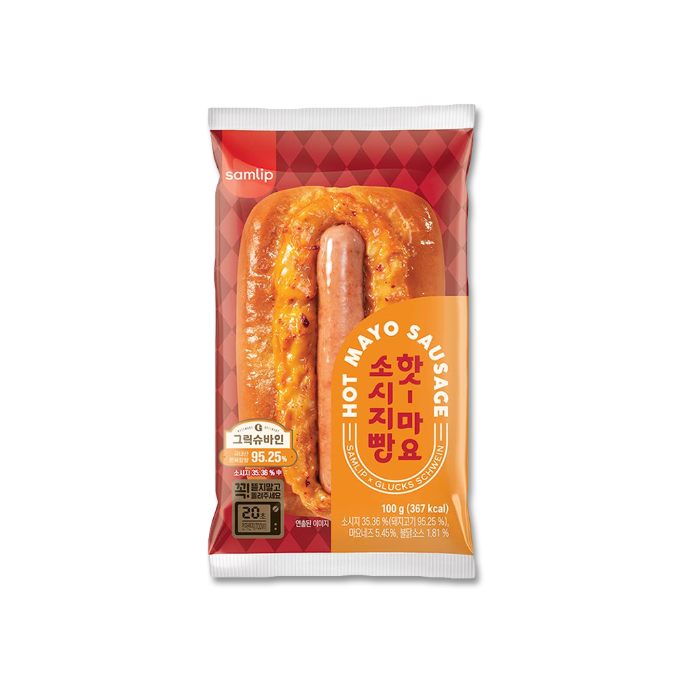 삼립 핫마요소시지빵 100g