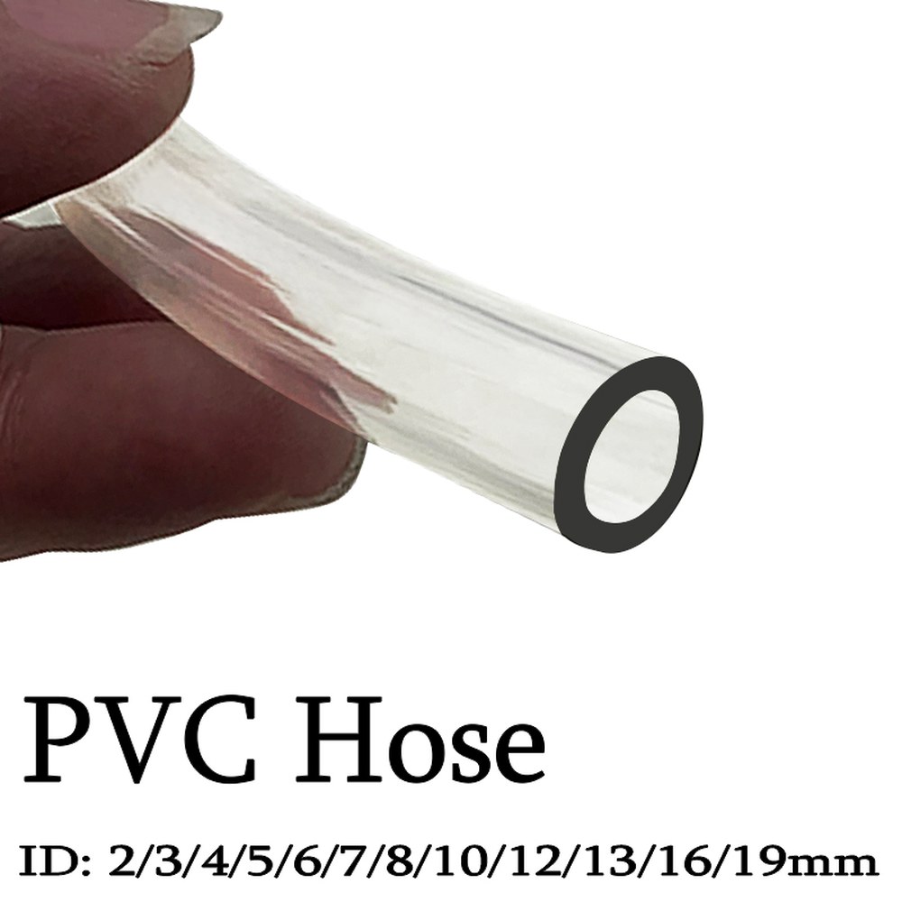 투명 PVC 플라스틱 호스 하이 퀄리티 워터 펌프 튜브 1M 3M 2 3 4 5 6 8 10 내경