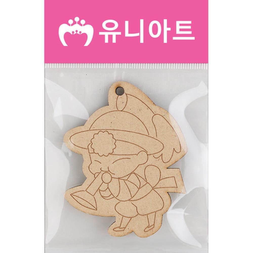 유니아트 만들기재료 팬시우드 색칠놀이 104번 X 10매입