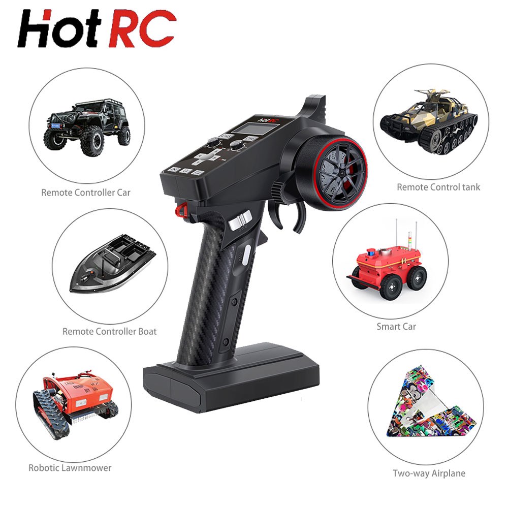 드론부품 드론DIY 키트 조립 만들기 HOTRC 4GHz 6CH 채널 장난감 자동차 보트 드론 부품에 대 CT-6A 2
