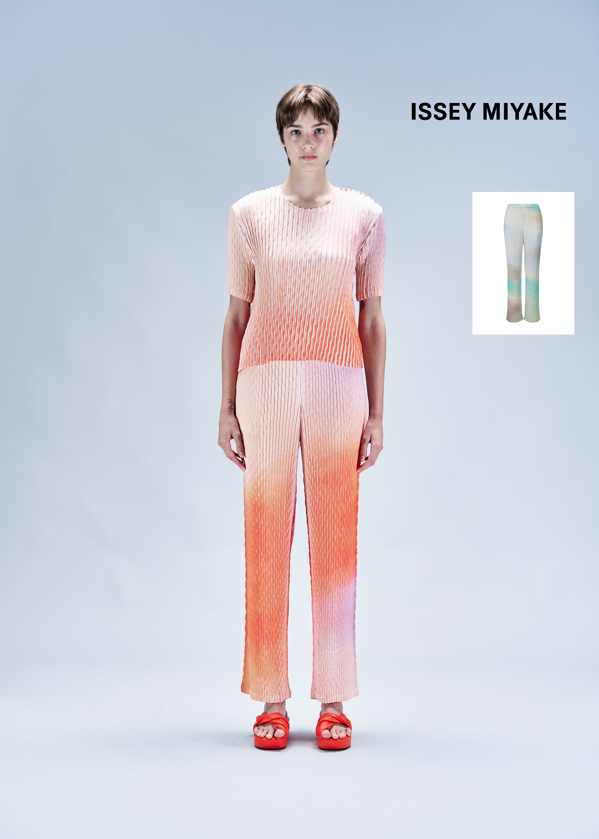 이세이미야케 이세이미야케 ISSEY MIYAKE SUFFUSED PLEATS 플리츠 팬츠 IM41FF625