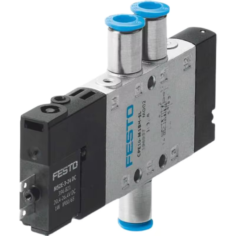 Festo 솔레노이드 밸브 CPE18-M1H-5L-QS-10 163158