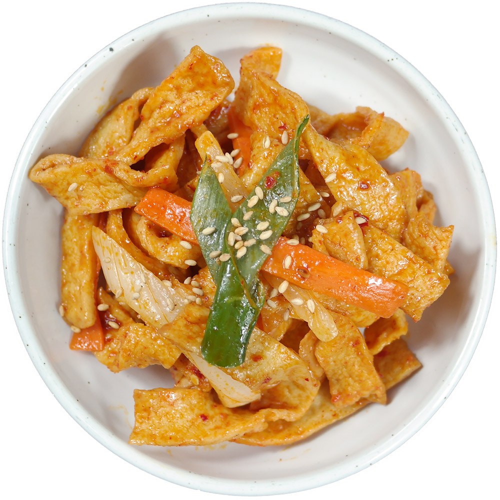 고향맛김치 맛있는 가정식 매콤 고추장 어묵 볶음 반찬 400g 1개