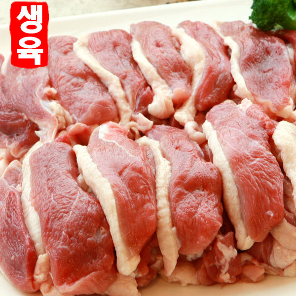 청림농원 청림농원 무항생제 슬라이스 구이용 오리고기 생오리 오리슬라이스 1개 1000g