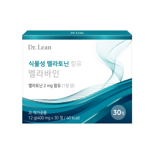닥터린 식물성 멜라토닌 함유 멜라바인 400mg x 30정