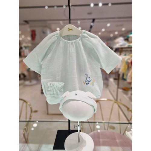 에뜨와 에뜨와 용띠출산선물 티로바디수트X헤어밴드X손싸개세트 민트 07R317908S1