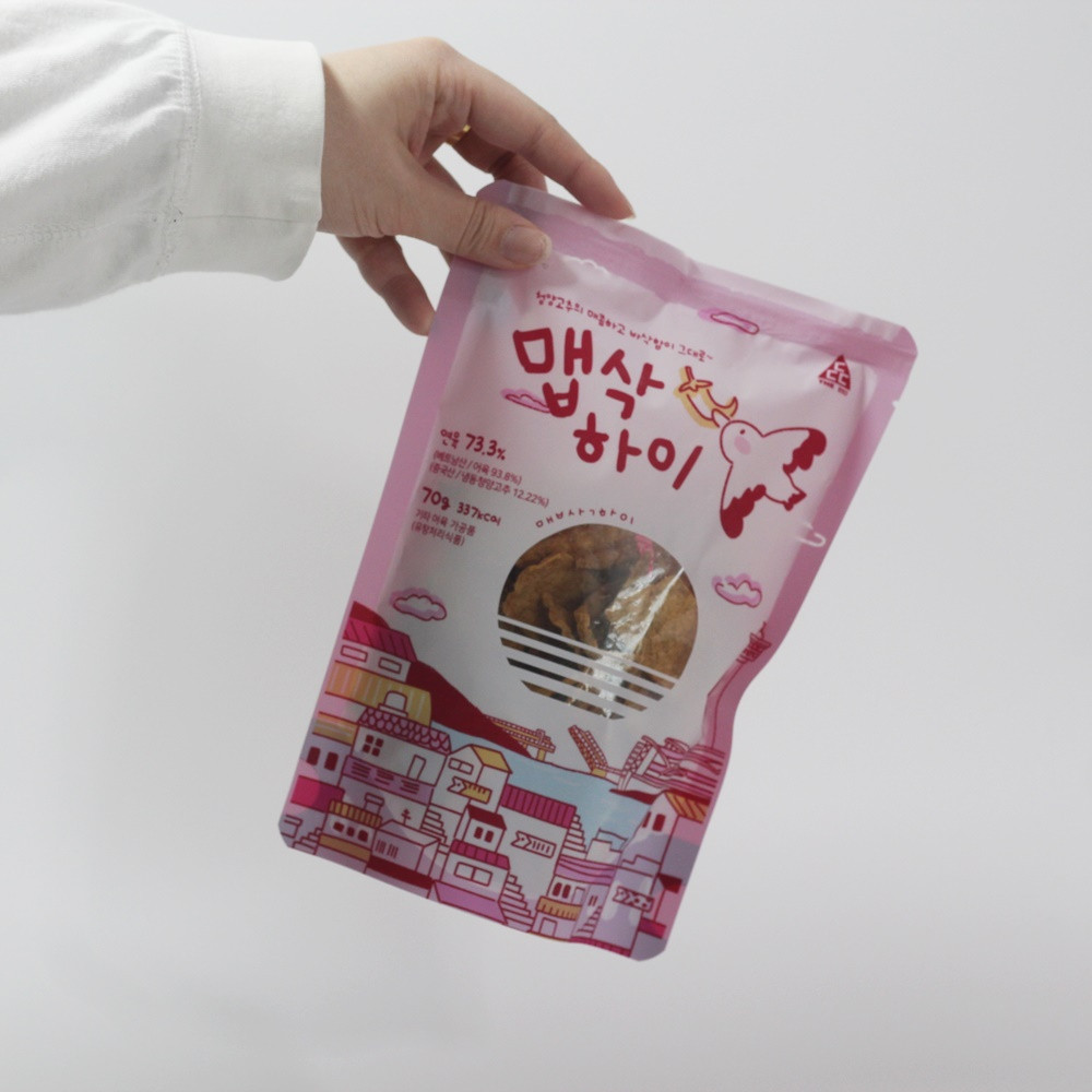 바삭하이 맵삭하이 1세트 각70g 어포 안주용 간식