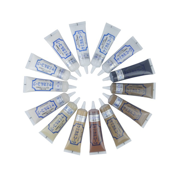 케미컬코크 50g 15색상 마루바닥보수 가구 몰딩 틈새 찍힘 메꿈제 튜브형 메꾸미 우디코크