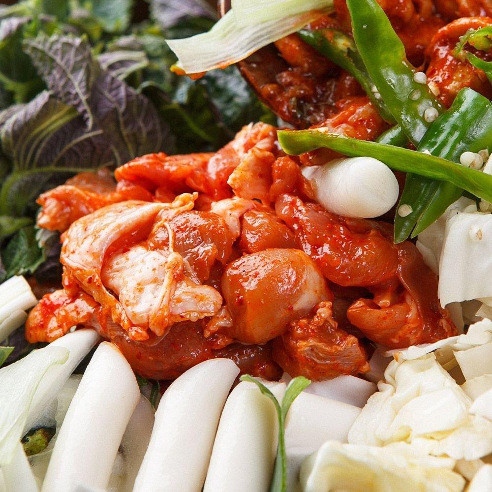 춘천닭갈비 양념 닭갈비 800g x 1 춘천직송