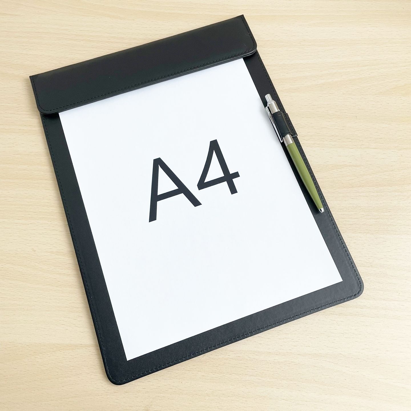 가죽 A4 클립보드