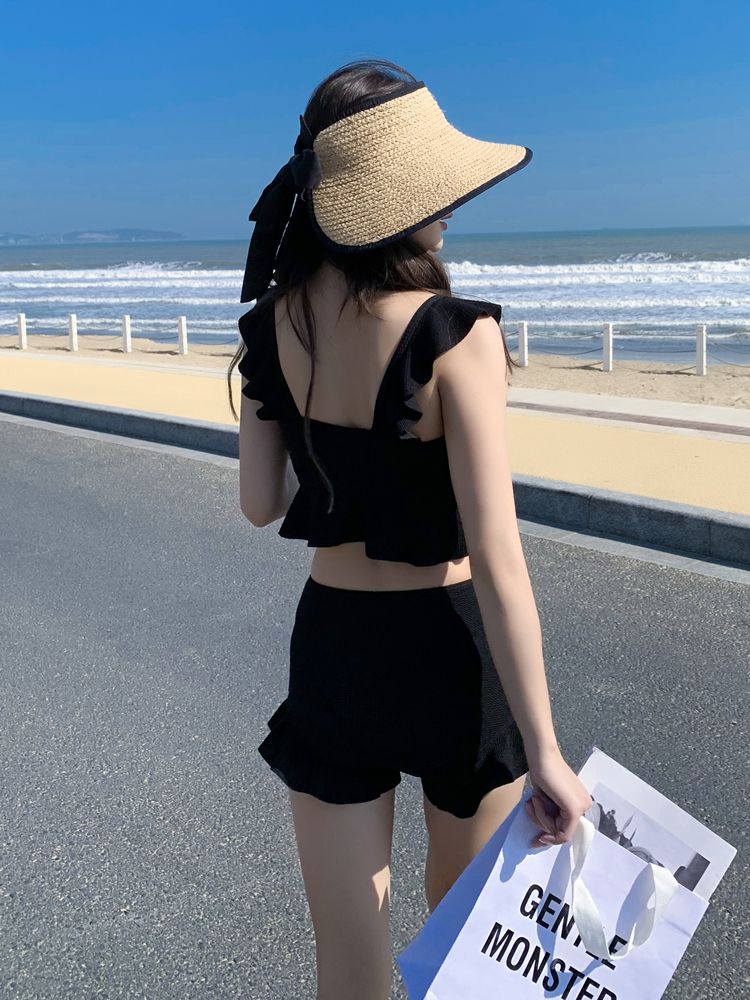 휴양지 투피스 호캉스 수영복 비키니 체형 커버업 패턴 비치