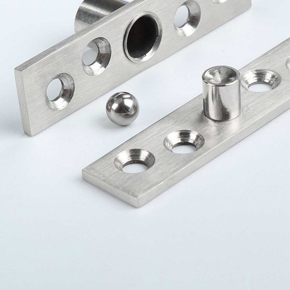 스테인리스 스틸 문짝 피벗 힌지 360 도 회전 상하 위치 샤프트 75mm-150mm 헤비 듀티