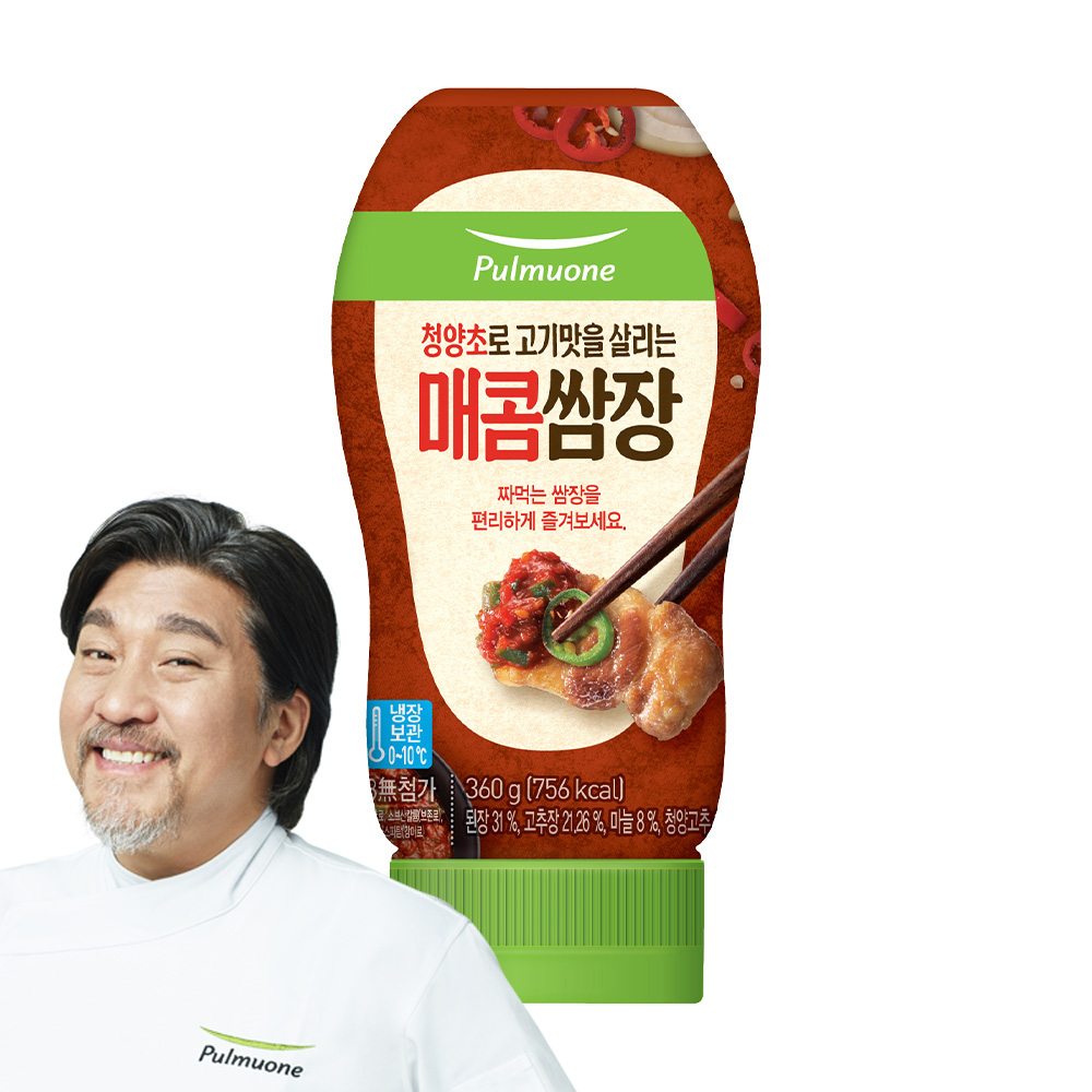 풀무원 튜브형 매콤쌈장 360g