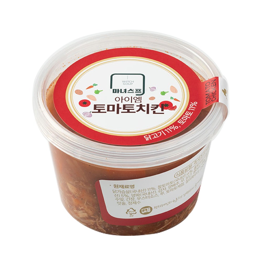 아이엠그라운드 빨간 치킨 마녀스프 400g
