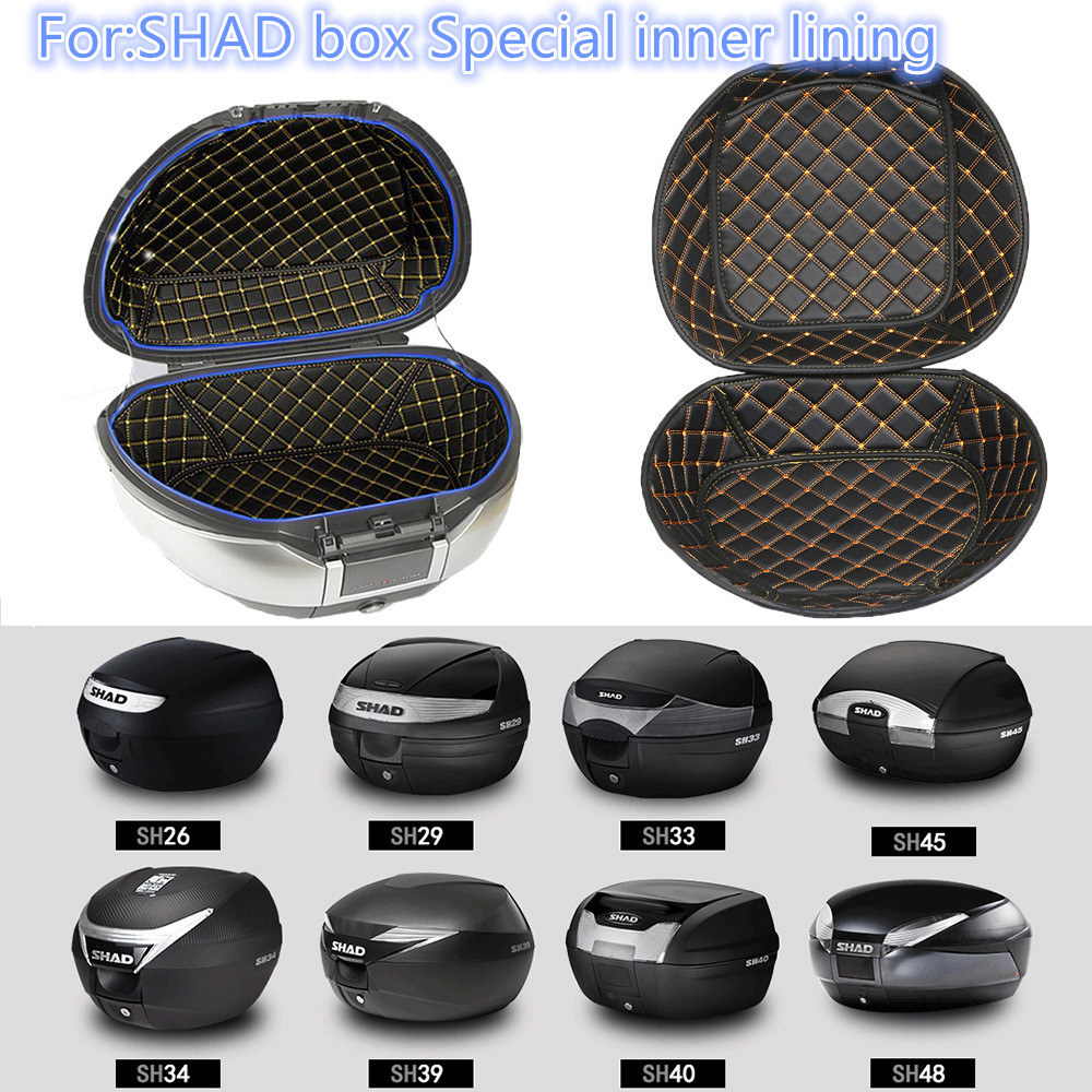 SHAD tailbox SH45 SH33 오토바이 트렁크 케이스 테일 수하물 내부 박스 보호대 라이닝 탑