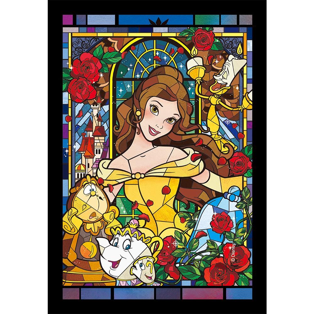직소퍼즐 디즈니 글라스 아트 미녀와야수 108피스