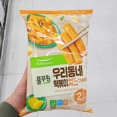 풀무원 우리동네 떢볶이 치즈 325g P00370105