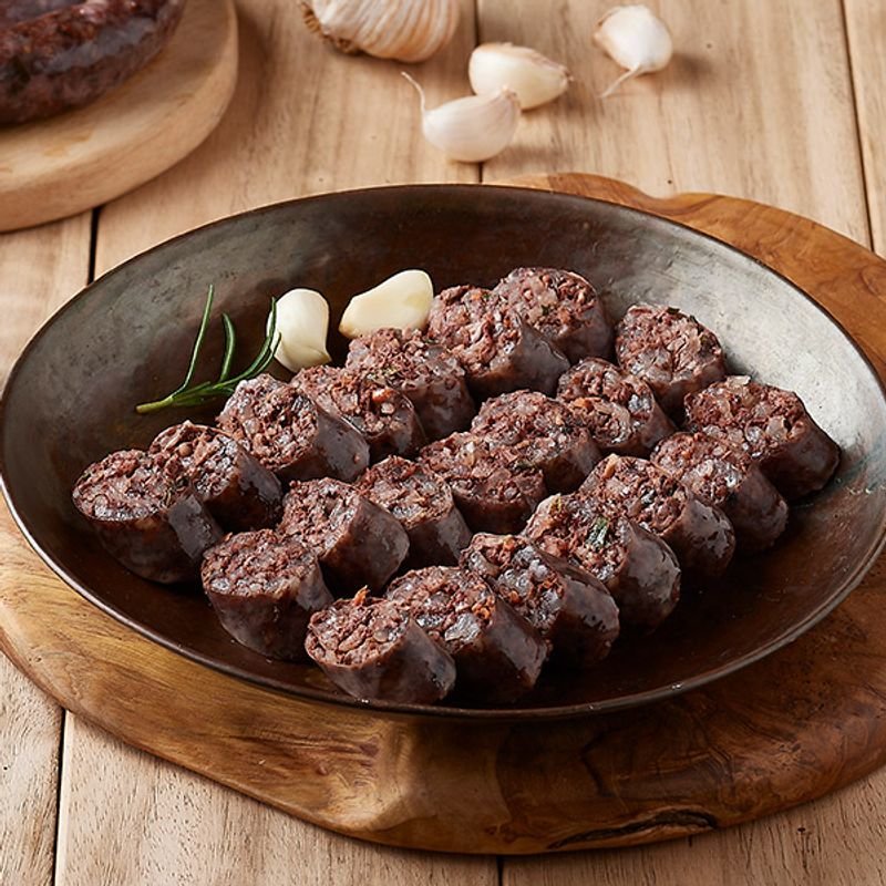 작심밀도 작심밀도병천아우내 마늘순대 500g x 2팩 총1kg