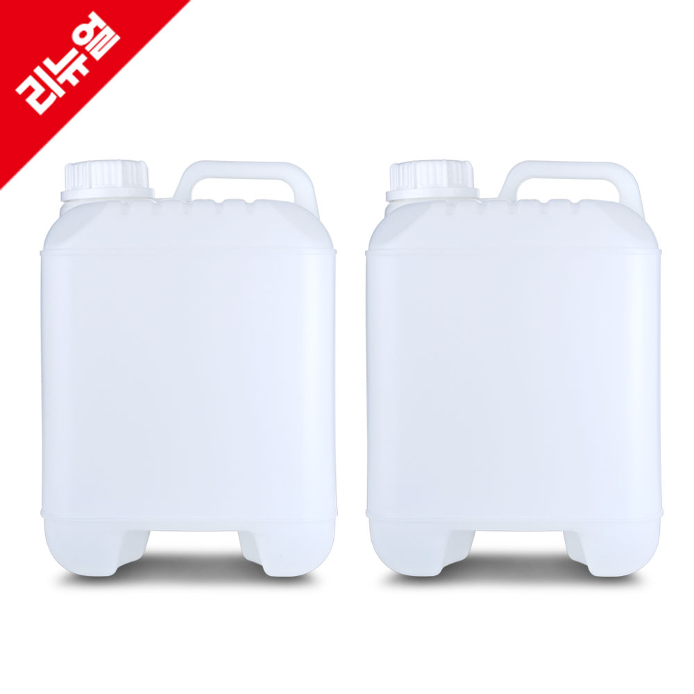 HDPE 용기 10L 각 신 말통 반투명 불투명 10개입
