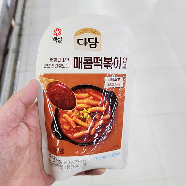 백설 다담 매콤 떡볶이 양념 140g m P00370582