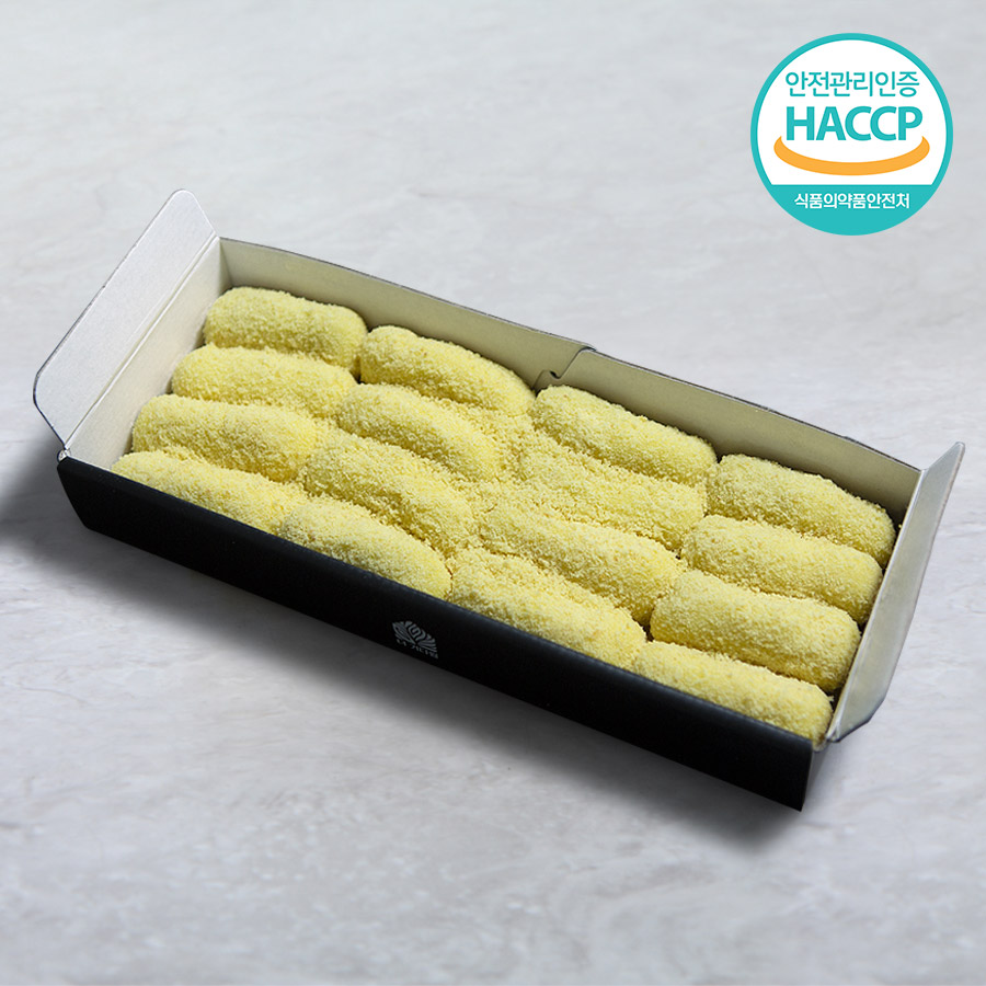 진우푸드 대한맛집 맛에 반한 굳지않은 프리미엄 5종 05 왕바나나떡 45g x 16입 1개 50g