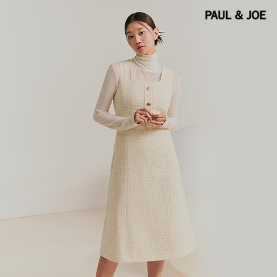 UNKNOWN 폴앤조 23FW 아뜰리에 트위드 원피스