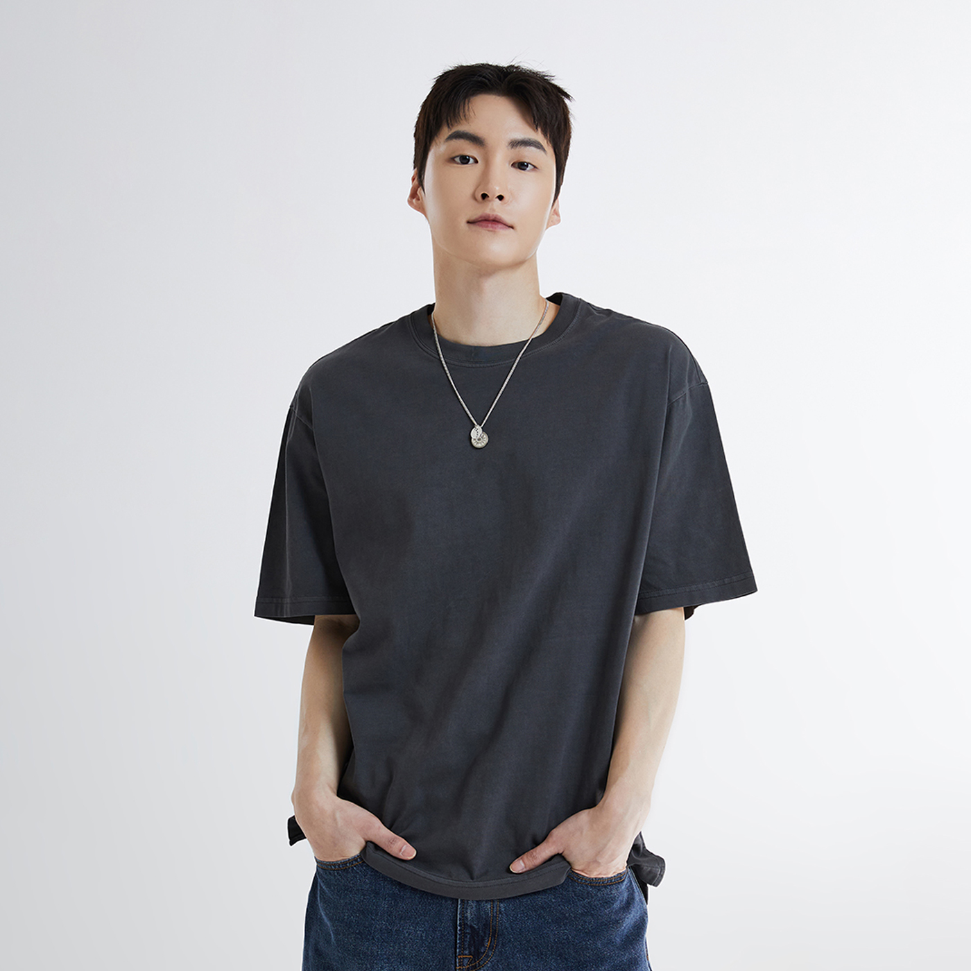 피그먼트 반팔티셔츠 SPRWE37C05