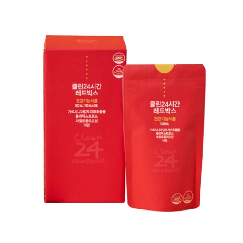 클린24시간 레드박스 100ml x 5포