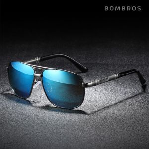 봄브로스 럭셔리 보잉 선글라스 편광 미러 썬그라스