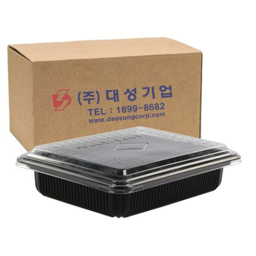 대성기업 쿡앤락 성형 사각용기 중 1 2L 세트 200개입 3개