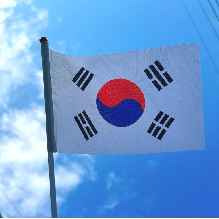 미니사이즈 태극기 학교 경축일