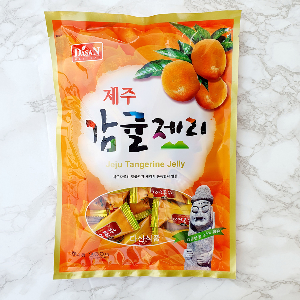 다산푸드 다산사무기 다산 다산 제주감귤젤리 300g-3개